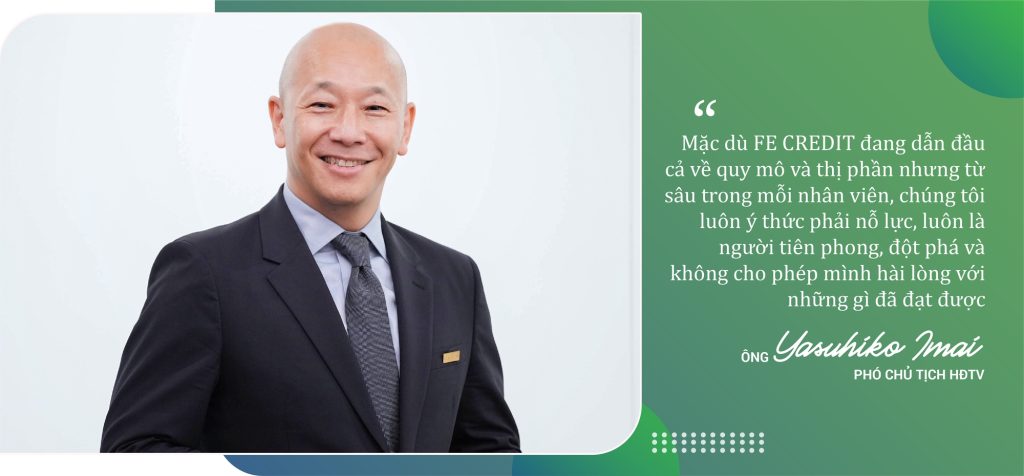 FE CREDIT luôn không cho phép hài lòng với những gì mình đạt được