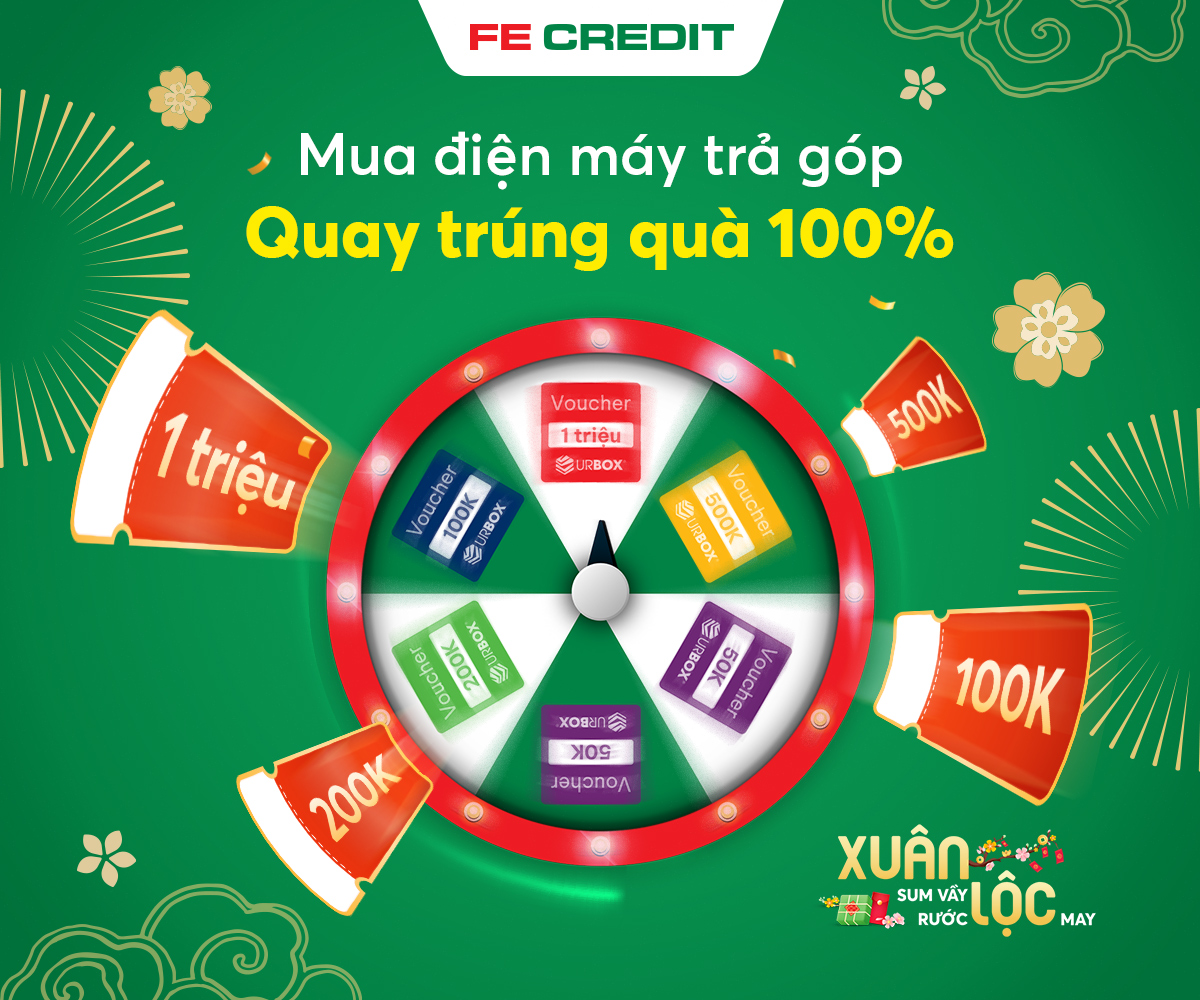 Xuân sum vầy, rước lộc may, quay là trúng