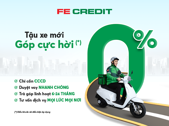 Ưu đãi lãi suất siêu lời, lên xe đời mới