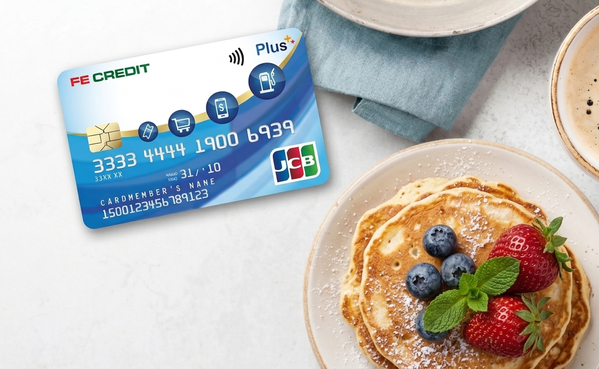 Thẻ tín dụng FE CREDIT JCB Plus hỗ trợ tính năng rút tiền mặt
