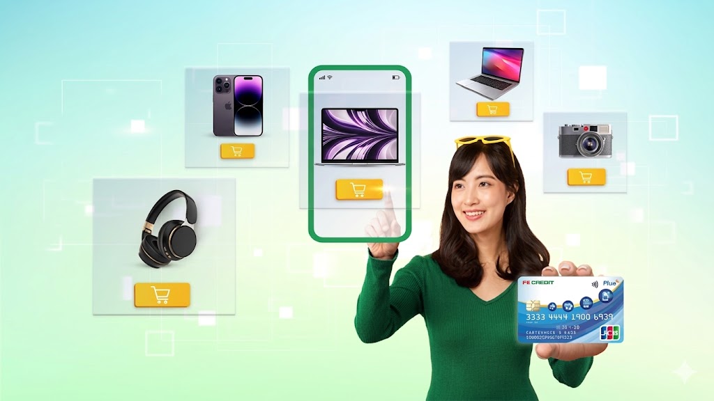 Trả góp laptop qua thẻ tín dụng