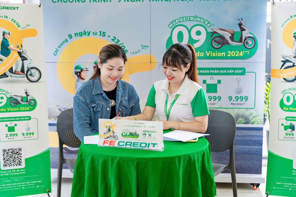 vay mua xe ở Việt Nam