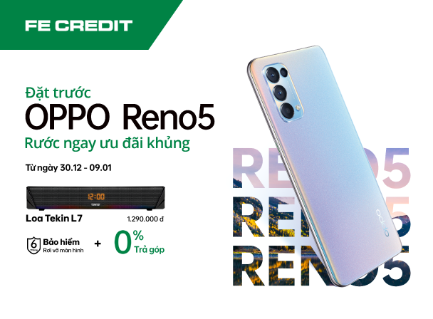 ưu đãi Oppo Reno5