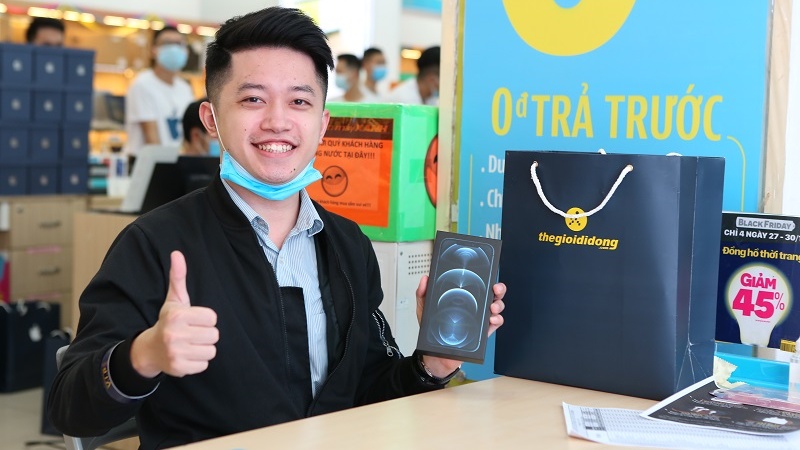 Mua điện thoại trả góp trực tiếp tại cửa hàng