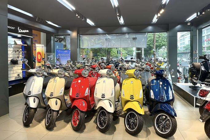 Mua xe Vespa trả góp