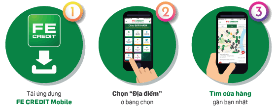 tìm cửa hàng chấp nhận thanh toán