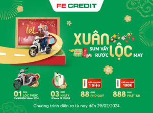 xuân sum vầy rước lộc may