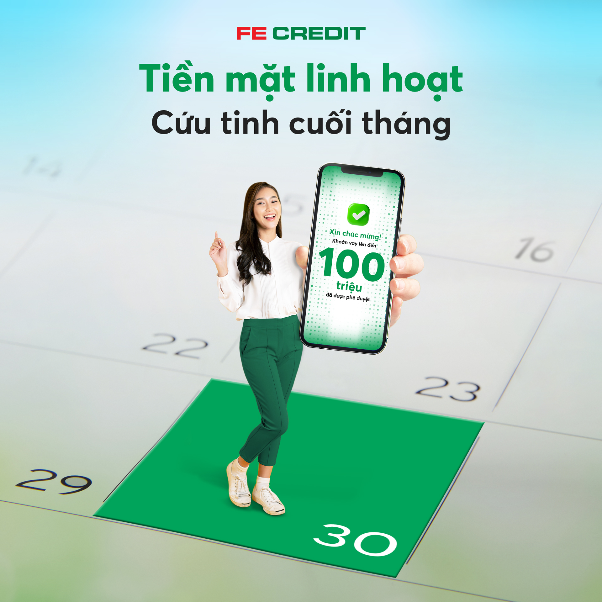Vay tín chấp nhanh hơn với FE ONLINE 2.0