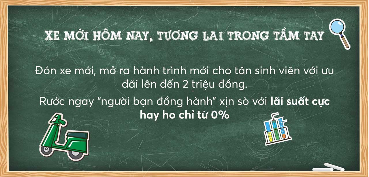 Xe mới hôm nay, tương lai trong tầm tay