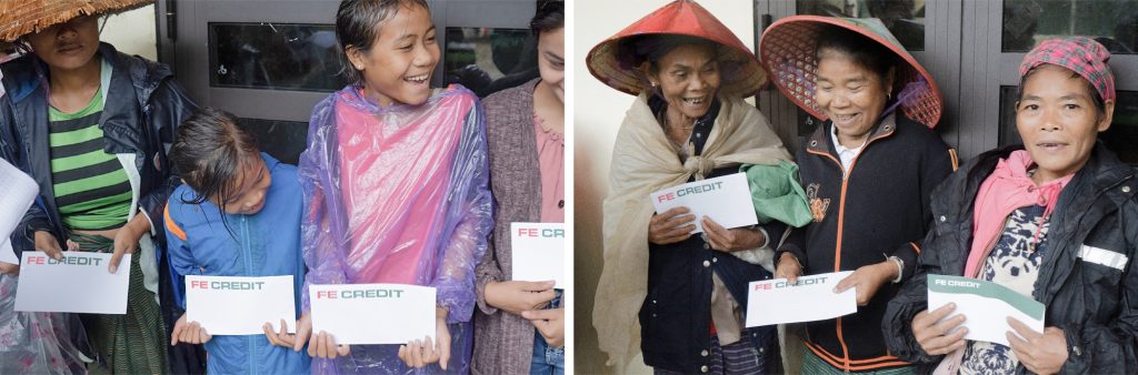 Sự đóng góp hỗ trợ của FE CREDIT trong cộng đồng