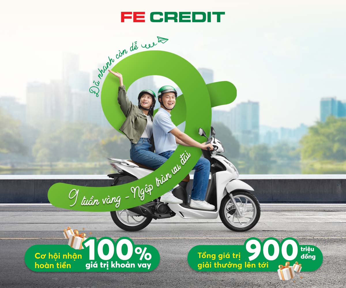 9 TUẦN VÀNG NGẬP TRÀN ƯU ĐÃI VỚI TỔNG GIÁ TRỊ ĐẾN 900 TRIỆU