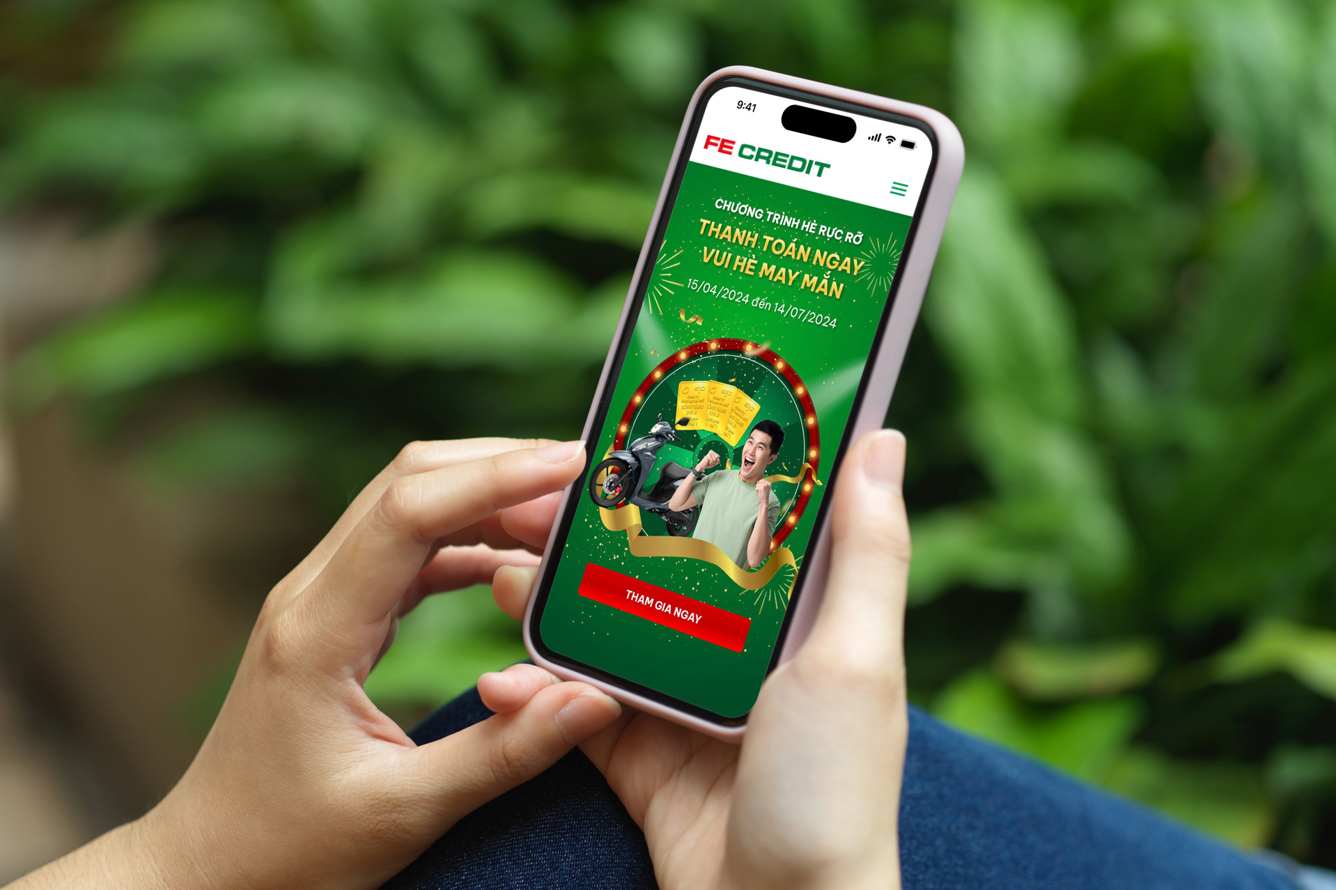 FE CREDIT luôn tiên phong ra mắt những sản phẩm, chương trình thiết thực dành cho khách hàng. (Ảnh: FE CREDIT)