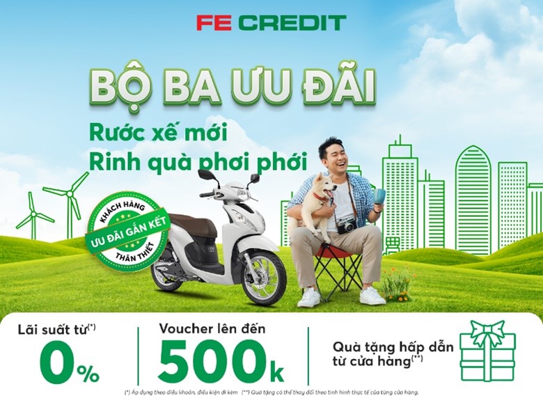 Bộ ba ưu đãi rước xế mới, rinh quà phơi phới
