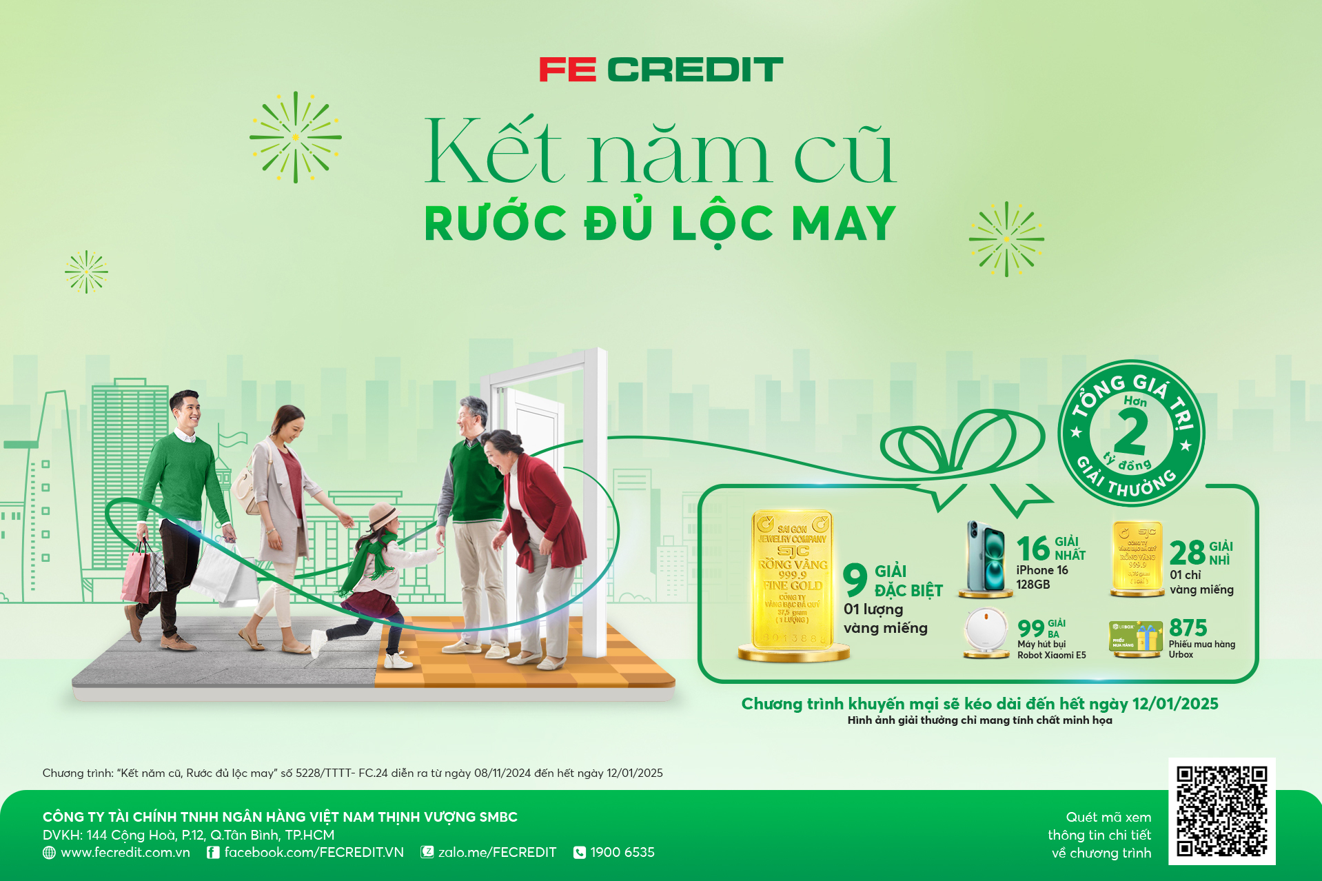 FE CREDIT thường xuyên triển khai các chương trình ưu đãi với nhiều quà tặng giá trị.&nbsp;Ảnh: FE CREDIT