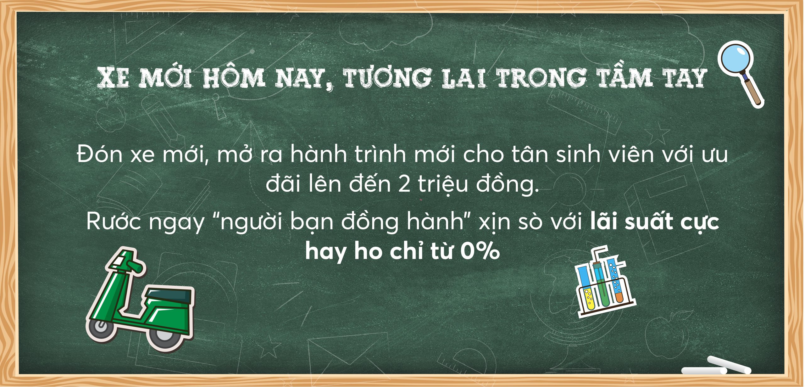 Xe mới hôm nay, tương lai trong tầm tay