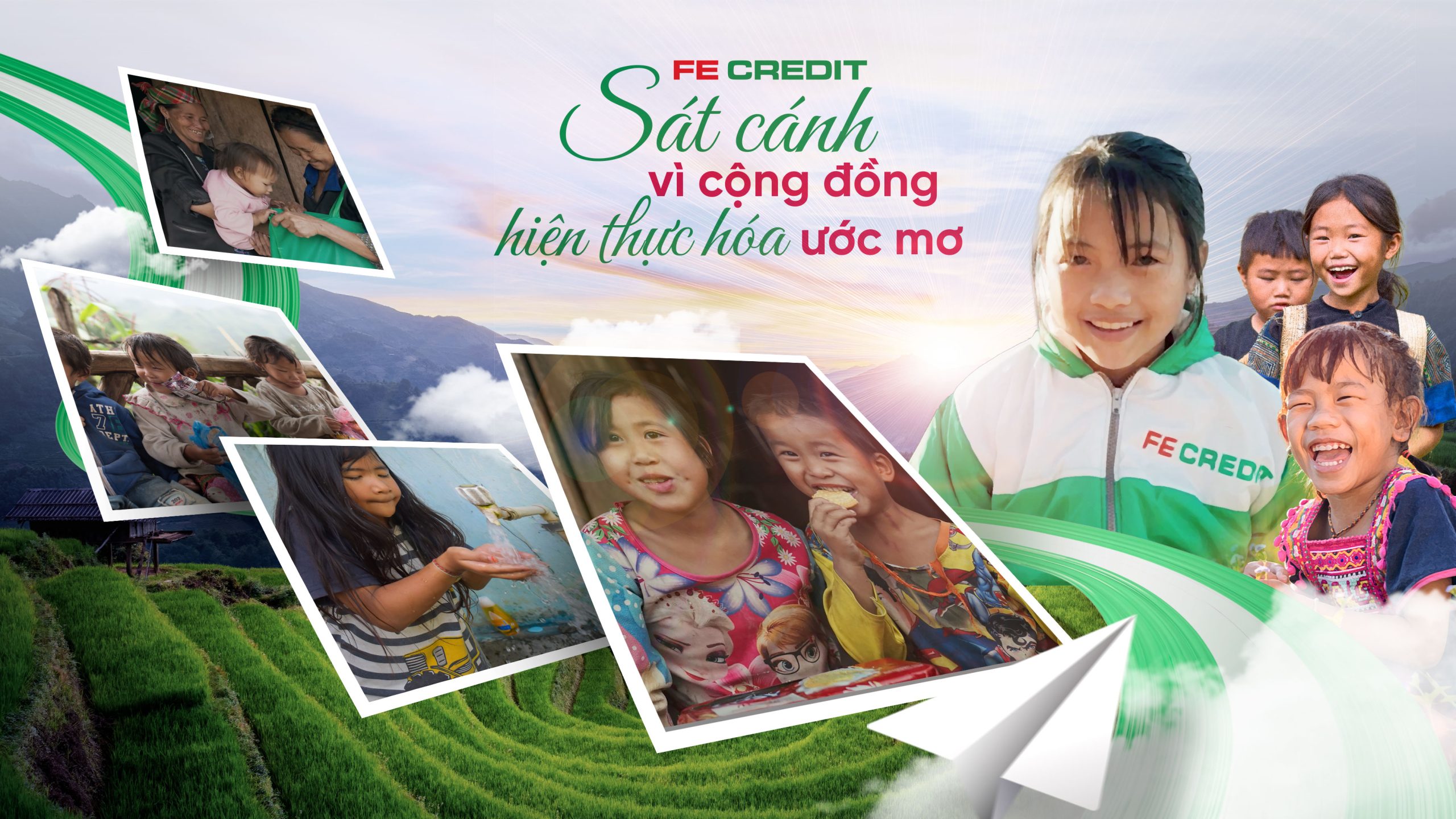 Thông qua các hoạt động thiện nguyện, FE CREDIT mong muốn tạo nên những thay đổi tích cực cho những hoàn cảnh khó khăn trong xã hội, đồng thời thúc đẩy sự phát triển của cộng đồng. Ảnh: FE CREDIT